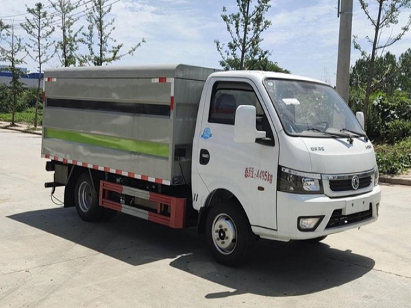 小型纯电动密闭式桶装垃圾车