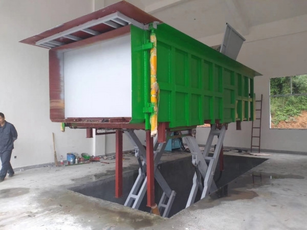 水平地埋式压缩垃圾站 水平地埋式压缩垃圾站