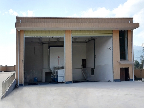 分体式水平压缩垃圾站 分体式水平压缩垃圾站