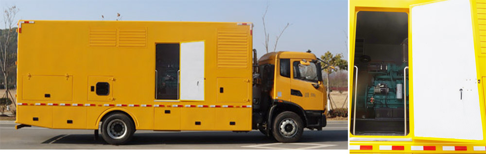 程力威牌CLW5180XDYD6型电源车-照片3